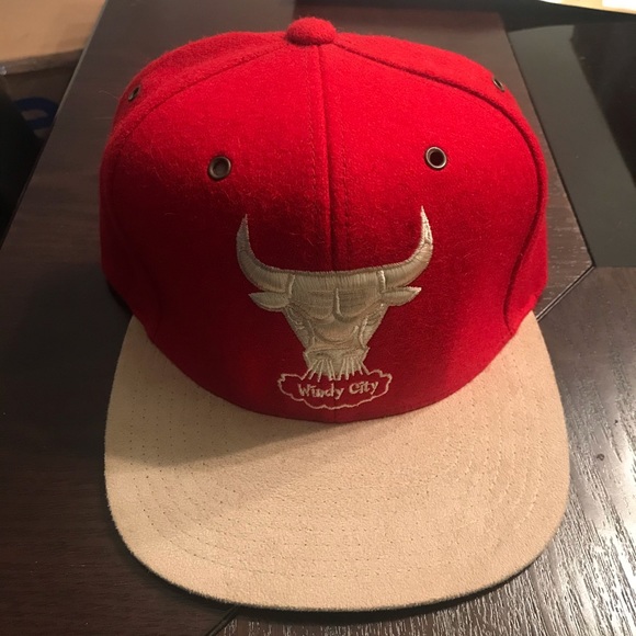 Mitchell Ness Chicago Bulls Leather 